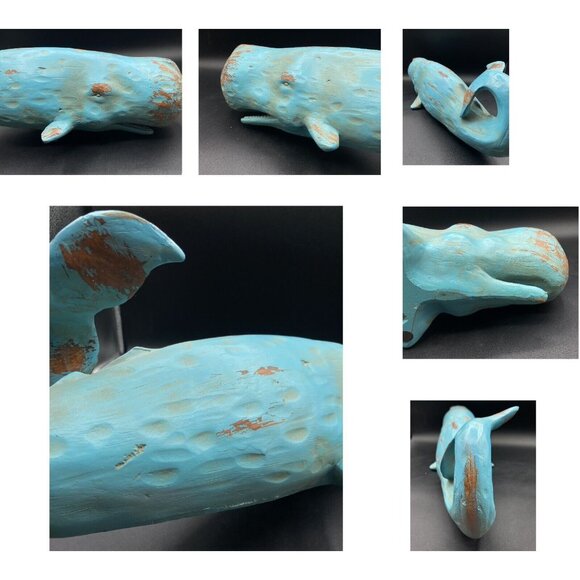 Sperm Whale Figurine Sculpture 18" Don Mechanic Enterprises - Picture 9 of 14